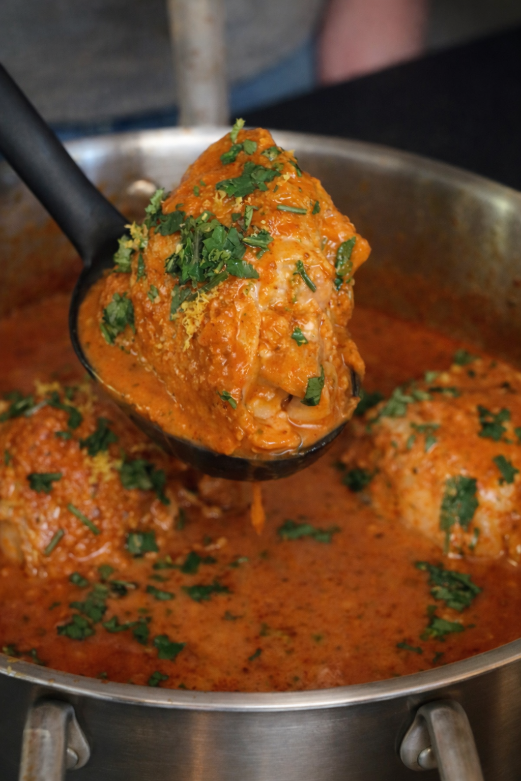 Poulet Cajun allégé crémeux et onctueux