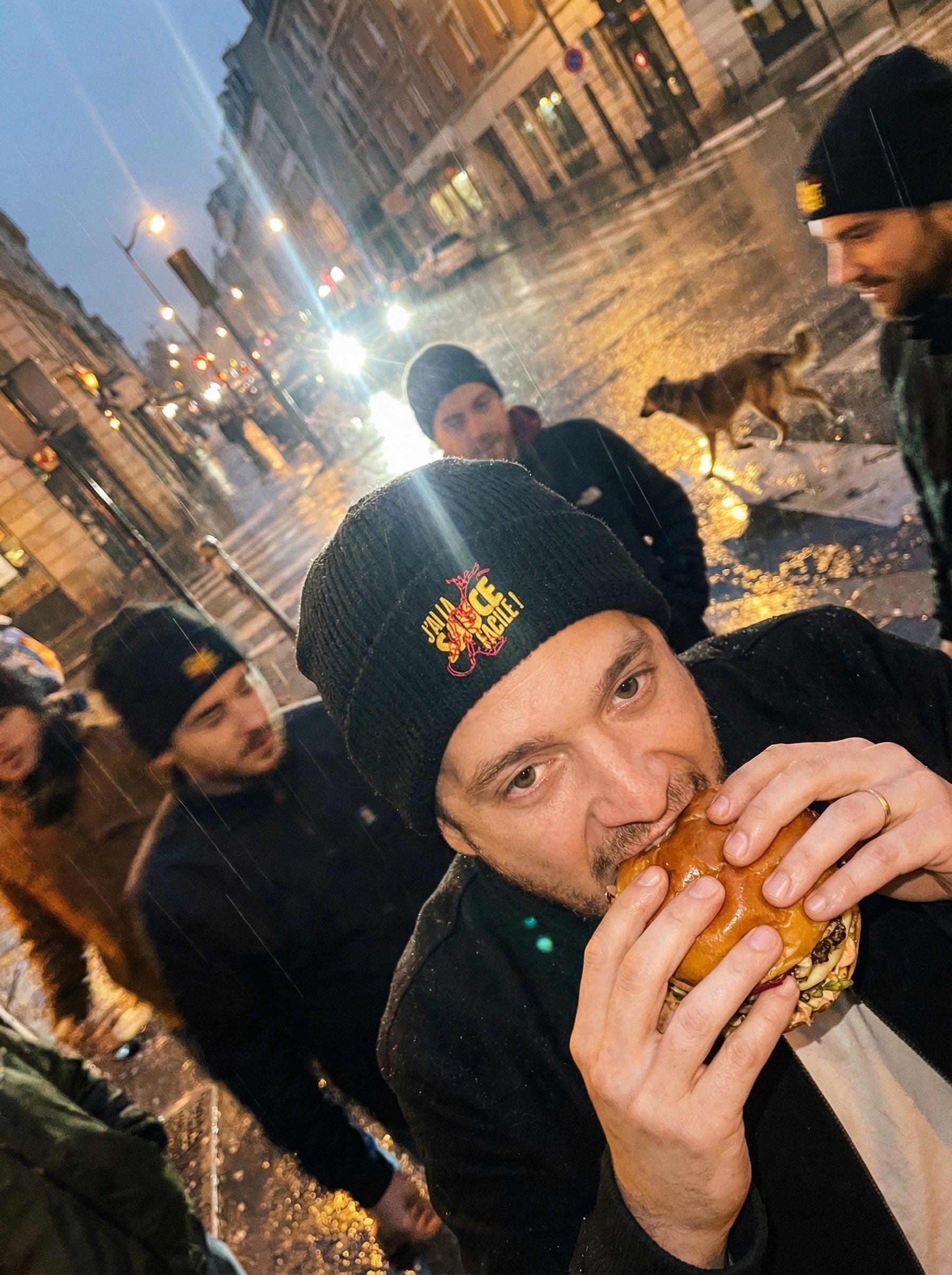 Bonnet - "J'ai la sauce facile" - Signature