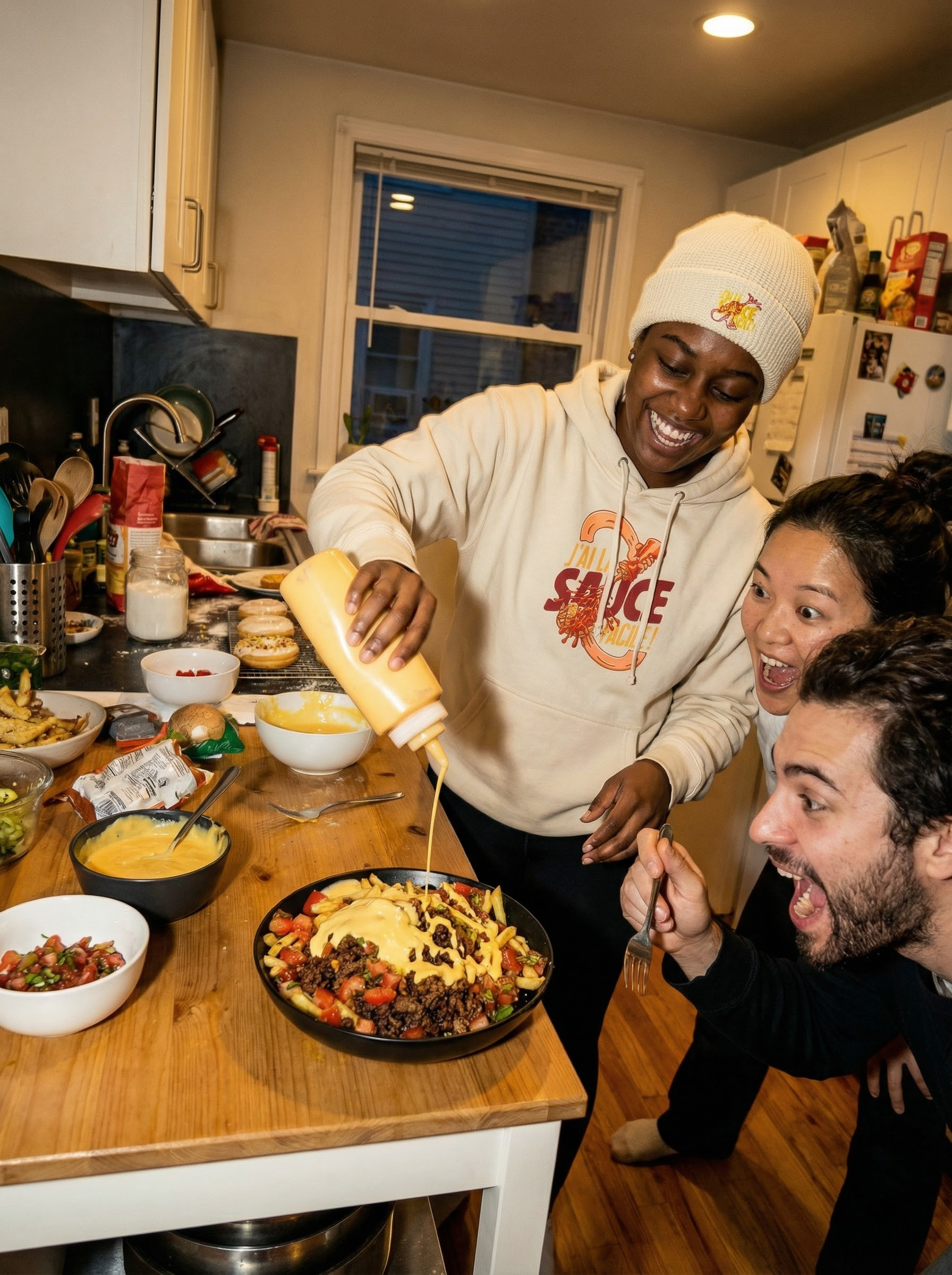 Hoodie - “J’ai la sauce facile” - Statement