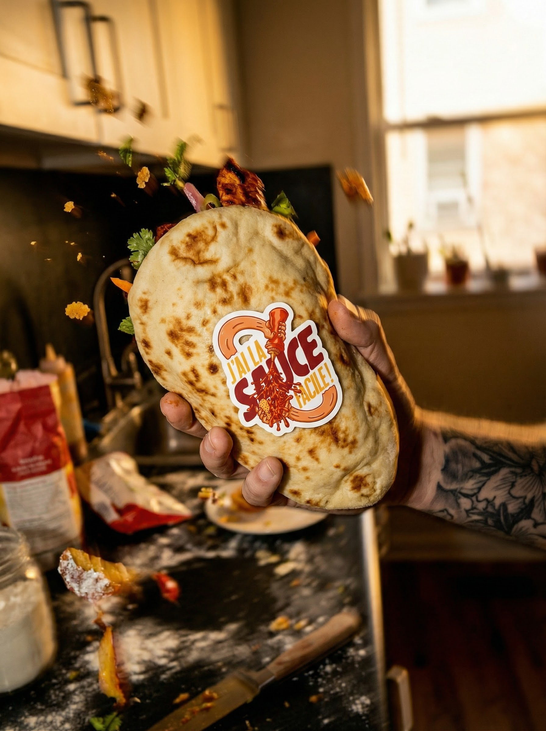 Stickers - “J’ai la sauce facile” - Statement