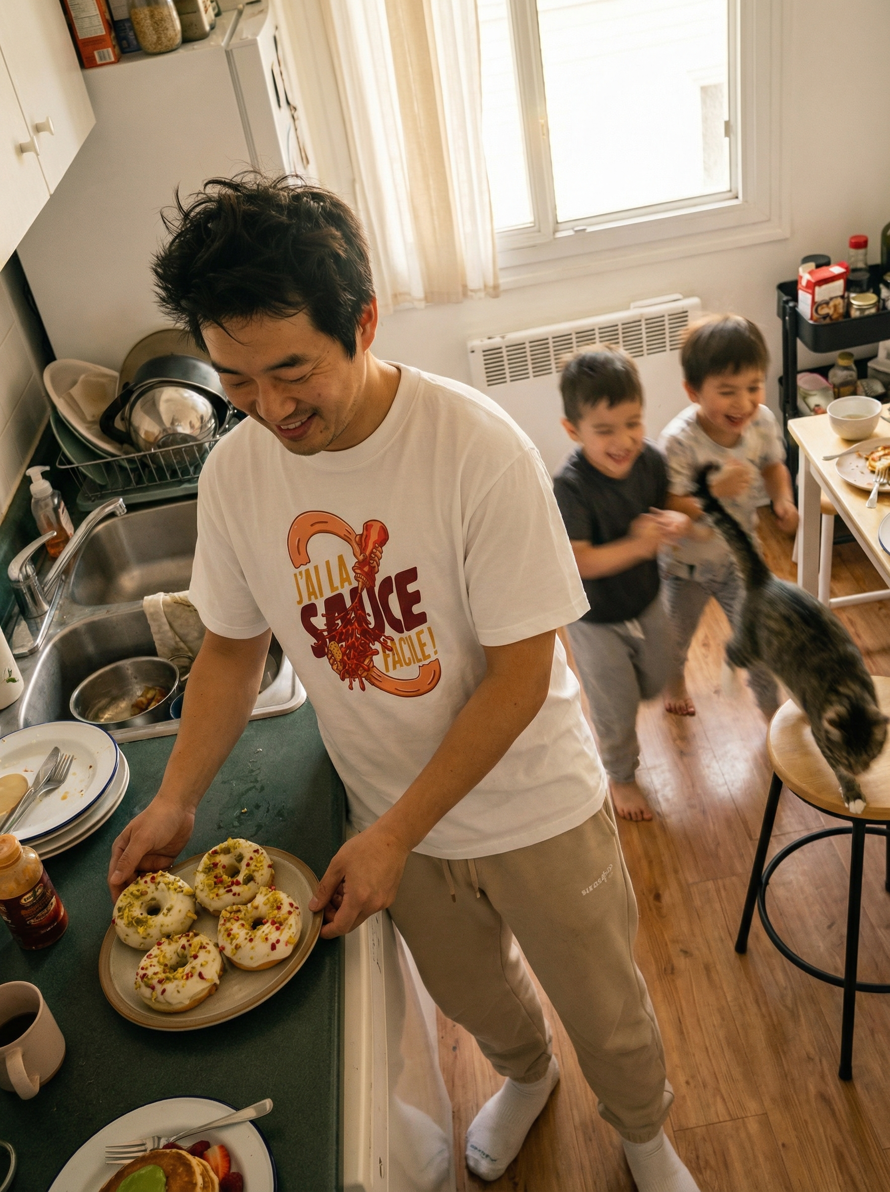 T-shirt - “J’ai la sauce facile” - Statement